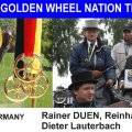 GERMANY TEAM I Winner of the Stefans Golden Wheel Nation TEAM Price 2009 _CAI-A Altenfelden Best of Single Pairs Team Driving are: Dieter Lauterbach , Reinhard Burggraf , Rainer DUEN